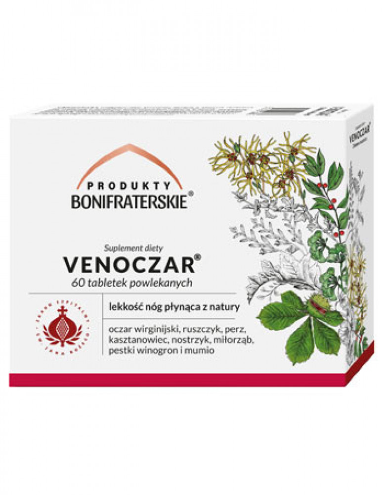 Venoczar Tabletki. Suplement diety, 60 tabletek