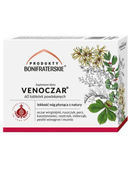 Venoczar Tabletki. Suplement diety, 60 tabletek