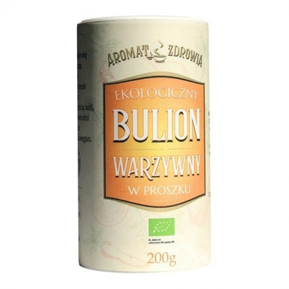 Ekologiczny bulion warzywny w proszku, 200 g